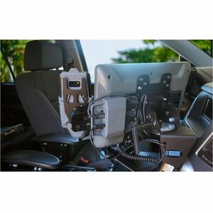 Gamber-Johnson USB Type C Rugged Docking Station for Monitor, Computer, Keyboard, Smartphone - Charging Capability - 4K - 