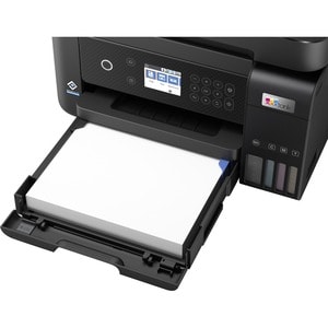Epson EcoTank ET-3850 Wireless Inkjet Multifunction Printer - Colour - Black - Copier/Printer/Scanner - 33 ppm Mono/20 ppm