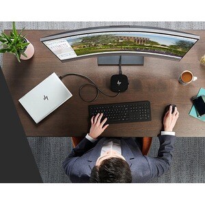 HP USB-C Dock G5 - for Notebook - USB Type C - 2 x USB 3.0 - 1 x USB Type-C Ports - USB Type-C - 1 x RJ-45 Ports - Network