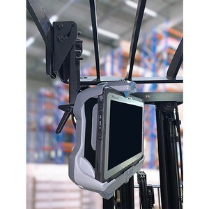 Gamber-Johnson Monitorschiene für Wire Guard - Schwarz - Höhenverstellbar