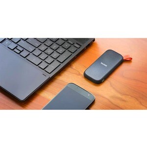SanDisk SDSSDE30-2T00-G25 2 TB Portable Solid State Drive - External - USB 3.1 Type C