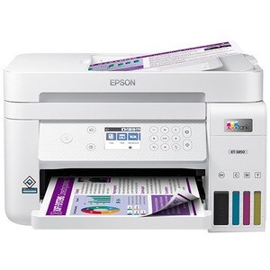 Epson EcoTank ET-3850 Inkjet Multifunction Printer-Color-Copier/Scanner-4800x1200 dpi Print-Automatic Duplex Print-5000 Pa