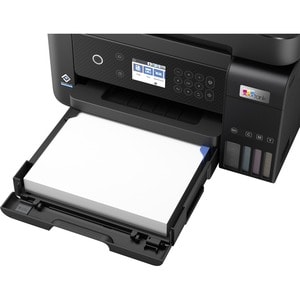 Stampante multifunzione a getto di inchiostro Epson ET-3850 Wireless EcoTank - Colore - Nero - Fotocopiatrice/Stampante/Sc