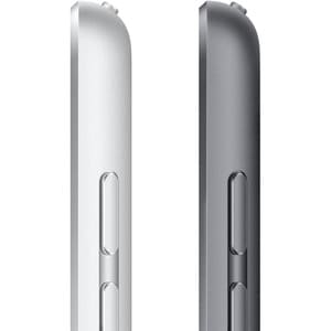 iPad (9th Gen) 10.2in Wi-Fi 64GB - Silver - A13 Bionic - Touch ID - Lightning - Supports Apple Pencil (1st Gen) and Smart 
