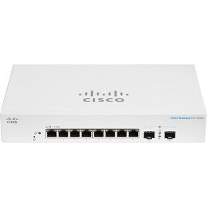Commutateur Ethernet Cisco Business 220 CBS220-8T-E-2G 8 Ports Gérable - Gigabit Ethernet - 10/100/1000Base-T, 1000Base-X 