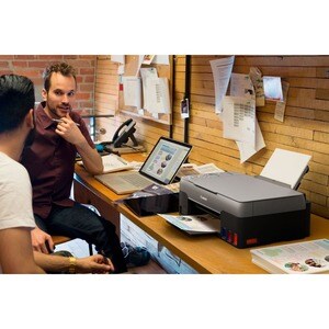 Stampante multifunzione a getto di inchiostro Canon PIXMA G3560 Wireless - Colore - Fotocopiatrice/Stampante/Scanner - 480