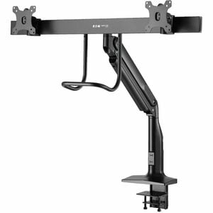 Eaton Tripp Lite Series Safe-IT Precision-Placement Dual-Display Desk Clamp or Grommet with Antimicrobial Tape for 17˘ to 