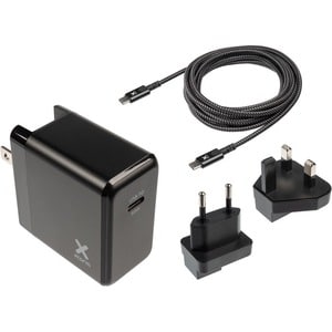 Xtorm Volt 65 W AC Adapter - Universal Adapter - USB Type-C - For Notebook - 230 V AC Input - 5 V DC Output - Black