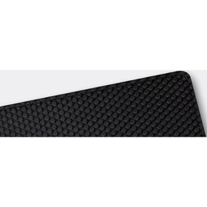 HyperX Wrist Rest - Textured - 3.46" x 17.99" Dimension - Black - Natural Rubber, Memory Foam, Gel - Anti-slip, Anti-fray 