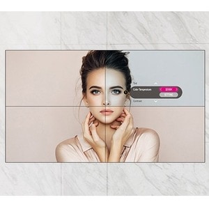 LG 49" 500 nits FHD Slim Bezel Video Wall - 49" LCD - 1920 x 1080 - 500 Nit - 1080p - HDMI - DVI - SerialEthernet - Black 