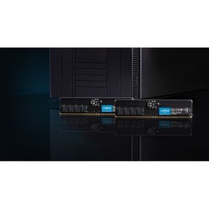 Crucial 16GB (2 x 8GB) DDR5 SDRAM Memory Kit - For Motherboard, Desktop PC - 16 GB (2 x 8GB) - DDR5-4800/PC5-38400 DDR5 SD
