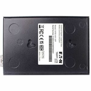 Eaton Tripp Lite Series Hardened Gigabit Fiber to Ethernet Media Converter, 10/100/1000 Mbps, RJ45/SFP, -10° to 60°C, TAA 