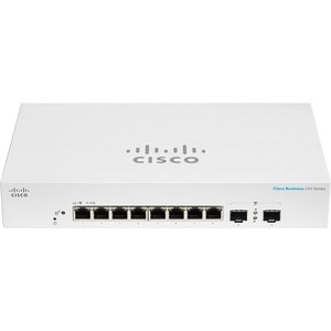 Cisco Business 220 CBS220-8T-E-2G 8 Ports Manageable Ethernet Switch - Gigabit Ethernet - 10/100/1000Base-T, 1000Base-X - 