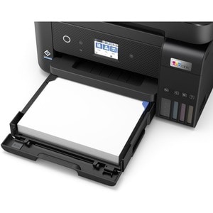 Epson ET-4850 Wireless EcoTank Inkjet Multifunction Printer - Colour - Black - Copier/Fax/Printer/Scanner - 33 ppm Mono/20