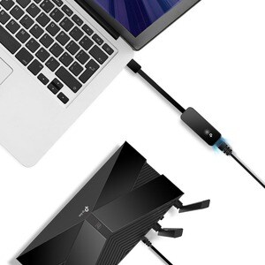 TP-Link UE306 Gigabit-Ethernet-Karte für Modem, Router, Computer, Spielkonsole, Notebook, Switch - 10/100/1000Base-T - Tra