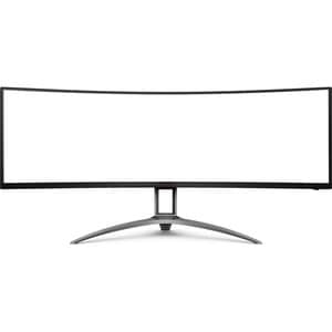 AOC AGON AG493UCX2 49" Class Dual Quad HD (DQHD) Curved Screen Gaming LCD Monitor - 32:9 - Textured Black - 124 cm (48.8")