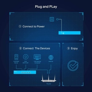 TP-Link TL-SG105-M2 5 Ports Ethernet Switch - 2.5 Gigabit Ethernet - 2.5GBase-T - 2 Layer Supported - 12.11 W Power Consum