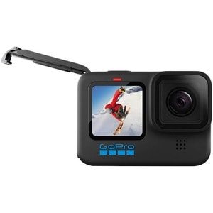 GoPro HERO10 Professional 数码摄像机 - LCD 触控屏 - 1/2.3" CMOS - 高动态范围 - 5.3K - 黑 - 16:9 - 23.6 百万象素 视频 - HDMI - USB - SD - GPS -