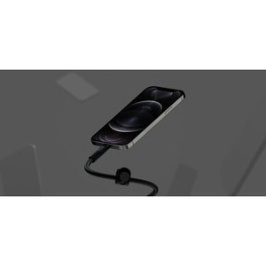 Belkin BoostCharge Pro Flex 2,99 m Lightning/USB-C Datentransferkabel - Cable for iPhone, iPad, iPod, iPad Air, iPad Pro, 