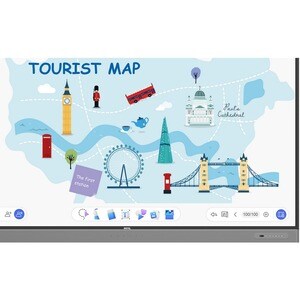 BenQ Education RM6503 65" Class LCD Touchscreen Monitor - 16:9 - 8 ms - 165.1 cm (65") Viewable - Infrared - 20 Point(s) M