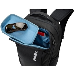 Thule Accent Carrying Case (Backpack) for 26.7 cm (10.5") to 40.6 cm (16") MacBook, Tablet, Travel - Black - 1680D Polyest