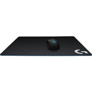 Logitech G 大号 游戏鼠标垫 - 纹理 x 460 毫米 x 3 毫米 尺寸 - 黑 - 橡胶