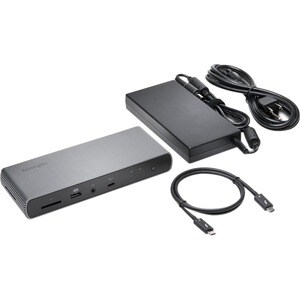 Kensington SD5750T Thunderbolt 4 Dual 4K Dock (DFS) - for Tablet PC, Notebook - Memory Card Reader - SD - 90 W - Thunderbo