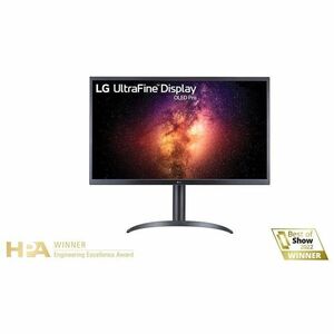 LG 27BP95E-B 27" Class 4K UHD OLED Monitor - 16:9 - 27" Viewable - 3840 x 2160 - HDMI - DisplayPort
