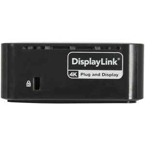 Targus DOCK182EUZ USB-Typ C Docking Station für Notebook/Workstation/Tastatur/Maus/Festplatte - Schwarz - 2 Unterstützte D