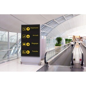 Sharp PNHS501 50" Class 4K Ultra-HD TFT LCD Professional Display, High Brightness - 49.50" (1257.30 mm) LCD - Thin Film Tr