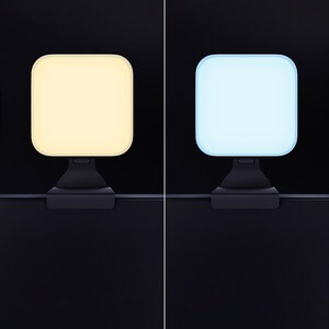 Logitech Litra Glow Premium Streaming Light with TrueSoft - Monitor Mount, Tripod Mount