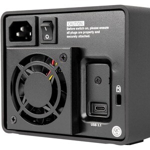 Rocstor Rocpro U33 USB Type-C Desktop RAID Storage - Rocstor Rocpro U33 Professional Desktop RAID -16TB (2x8TB) HDD Instal