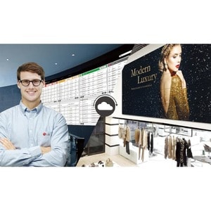 LG 55VSH7J-H 1397 mm LCD Digital Signage Display - Energy Star - 1920 x 1080 - Direct LED - 700 cd/m² - 1080p - USB - HDMI