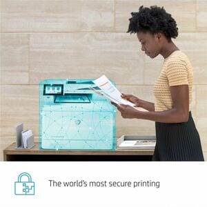 HP LaserJet Enterprise M480f Laser Multifunction Printer - Colour - Copier/Fax/Printer/Scanner - 27 ppm Mono/27 ppm Color 