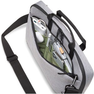 Dicota Eco Slim Case MOTION Tasche für 27,9 cm (11 Zoll) bis 33,8 cm (13,3 Zoll) Notebook, Tablet, Smartphone - Grau - 600
