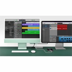 Hyper HD34A8 USB Type C Docking Station for Tablet, Desktop PC, Smartphone - Charging Capability - Memory Card Reader - mi