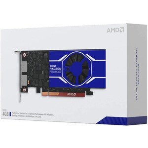 Carte Graphique AMD Radeon Pro W6400 - 4 Go GDDR6 - Semi-Hauteur - 7680 x 4320 - PCI Express 4.0 x4 - DisplayPort - 2 x Di