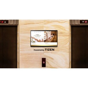 Samsung QB24R 604.52 mm LCD Digital Signage Display - 1920 x 1080 - 250 cd/m² - 1080p - USB - HDMI - Serial - Wireless LAN