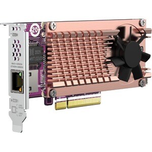 QNAP QM2-2P10G1TB M.2 to PCI Express Adapter