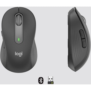 MOUSE S/FIO BLUETOOTH LOGITECH SIGNATURE M650 GRAFITE W