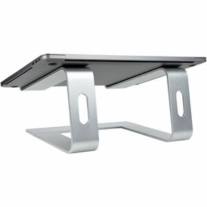 Support Ordinateur Portable (5kg) - Socle Ordinateur Portable en Aluminium, Argenté - Réhausseur/Élévateur Ergonomique - 1