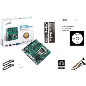 Asus H610T D4-CSM Desktop Motherboard - Intel H610 Chipset - Socket LGA-1700 - Intel Optane Memory Ready - Mini ITX - Pent