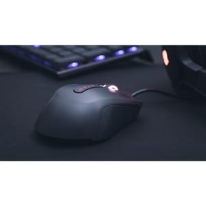 CHERRY MC 2.1 Gaming Mouse - USB 2.0 - Optical - 5 Button(s) - 2 Programmable Button(s) - Black - Cable - 5000 dpi - Scrol