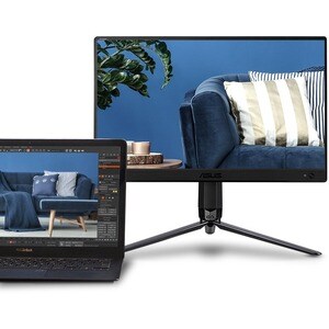 Monitor LCD Asus ZenScreen MB166C 406,4 mm (16") Class Full HD - 16:9 - Nero - 39,6 cm (15,6") Viewable - Tecnologia In-pl