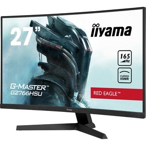 iiyama G-MASTER Red Eagle G2766HSU-B1 27 Zoll Class Full HD Gekrümmter Bildschirm Gaming-LCD-Monitor - 16:9 Format - Matts