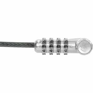 Targus DEFCON ASP96RGL Cable Lock For Monitor, Notebook, Docking Station, IP Phone - 198.12 cm (78") Cable - Resettable - 