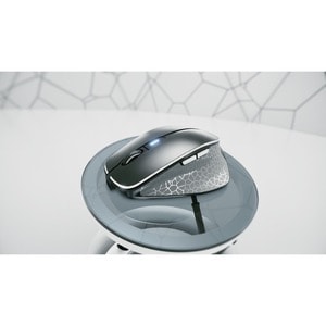 Souris CHERRY ERGO MW 8C ERGO - Bluetooth/Radio Fréquence - USB - Optique - 6 Bouton(s) - Noir - 10 - Sans fil - 2,40 GHz 