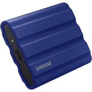 Samsung T7 MU-PE2T0R/EU 2 TB Portable Solid State Drive - External - Blue - USB 3.2 (Gen 2) Type C - 256-bit AES Encryptio