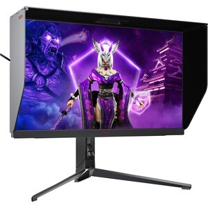 Monitor de juego LCD AOC AGON PRO AG274QG 68,6 cm (27") WQHD WLED - 16:9 - Negro, Rojo - 685,80 mm Class - Tecnología de C