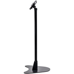 Star Micronics Tablet Kiosk Stand, 45-Inch Height, Floor Stand, Black - 46.40" Height x 18.60" Width - Floor - Steel - Black